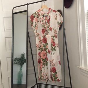 REFORMATION Floral Print Summer Dress.
